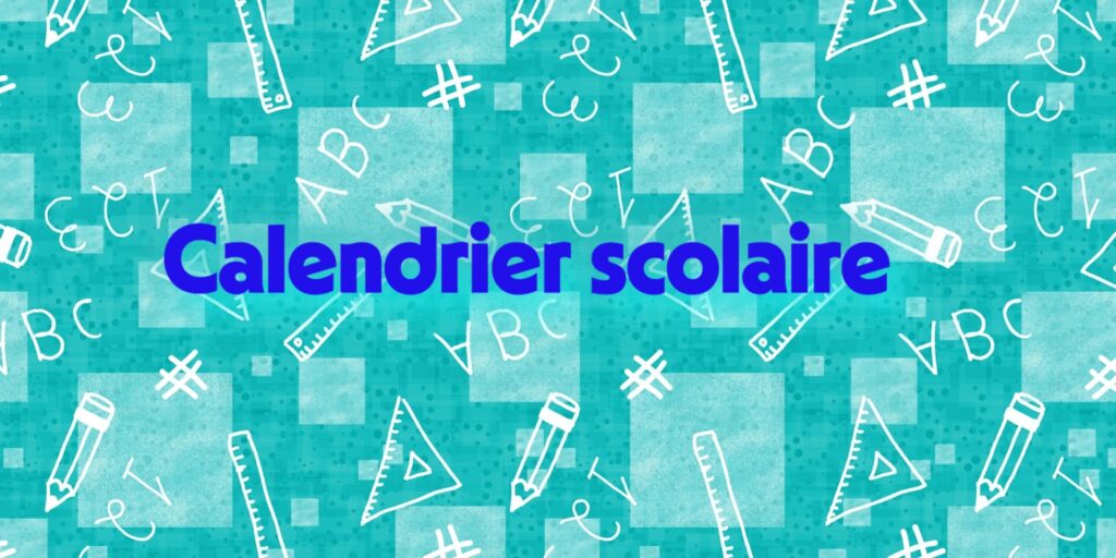 Calendrier scolaire