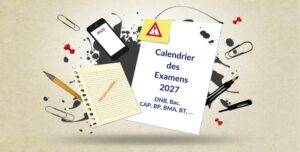Calendrier 2027 des examens