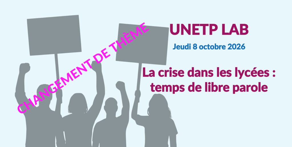 UNETP LAB du 8 octobre 2026
